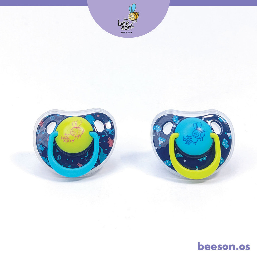 Beeson Silicone Orthodontic Baby Soother (2 Pcs) 80385A/80385B