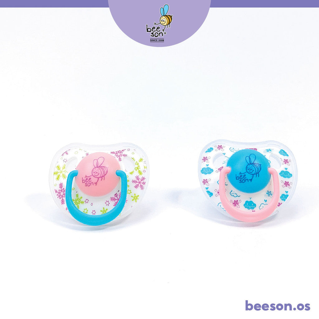 Beeson Silicone Orthodontic Baby Soother (2 Pcs) 80385A/80385B