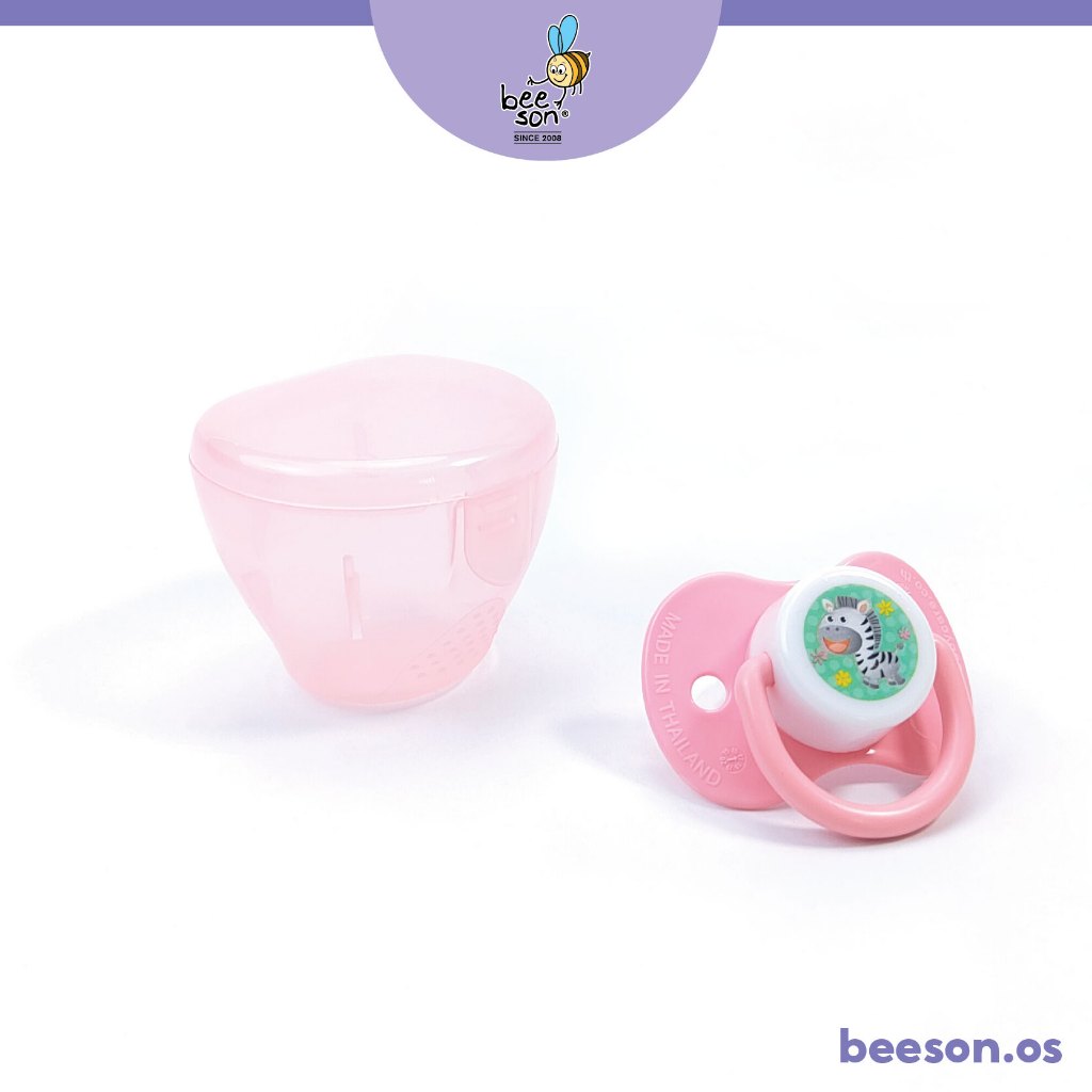 Beeson 2in1 Silicone Soother With Case Set 80345