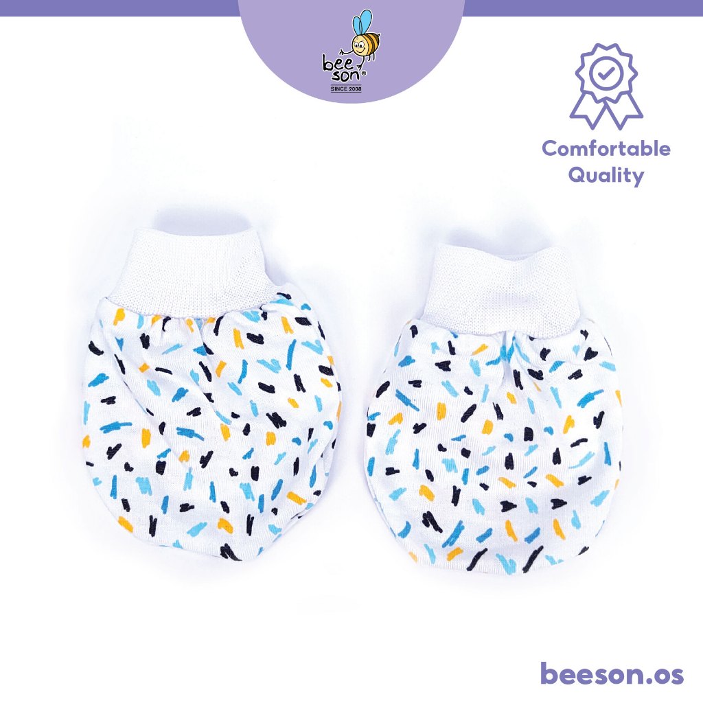 Beeson 3in1 Newborn Mittens & Booties with Bonnet Set 10652 10690