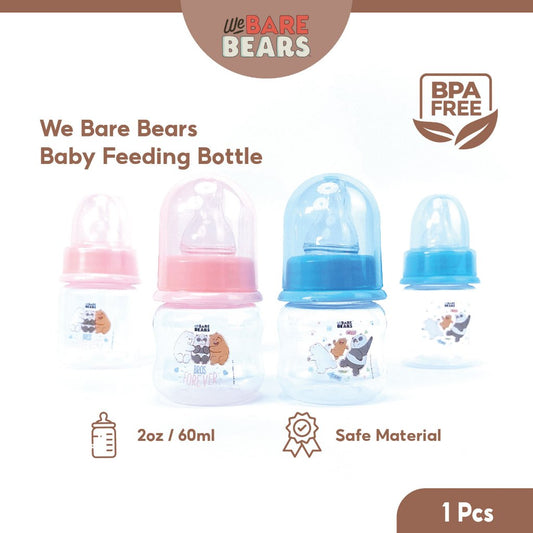 We Bare Bears 2oz/60ml Standard Neck Feeding Bottle 30405 30411