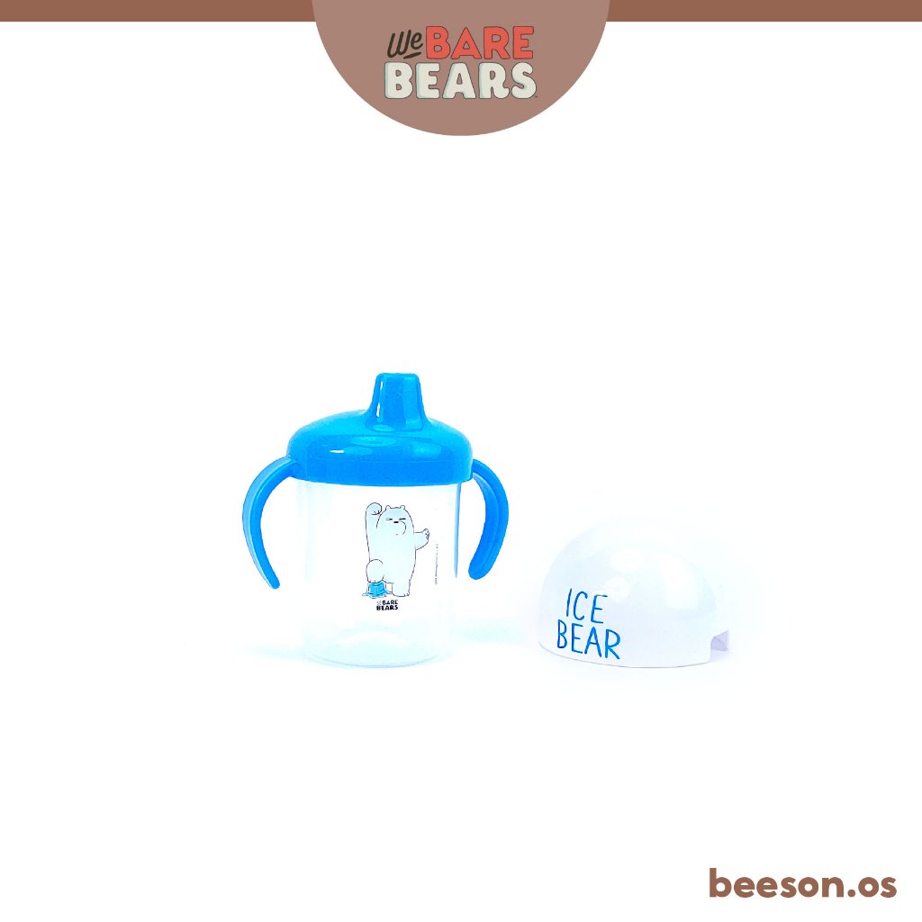 We Bare Bears 250ml Anti Spill Drinking Cup with Handle 30422