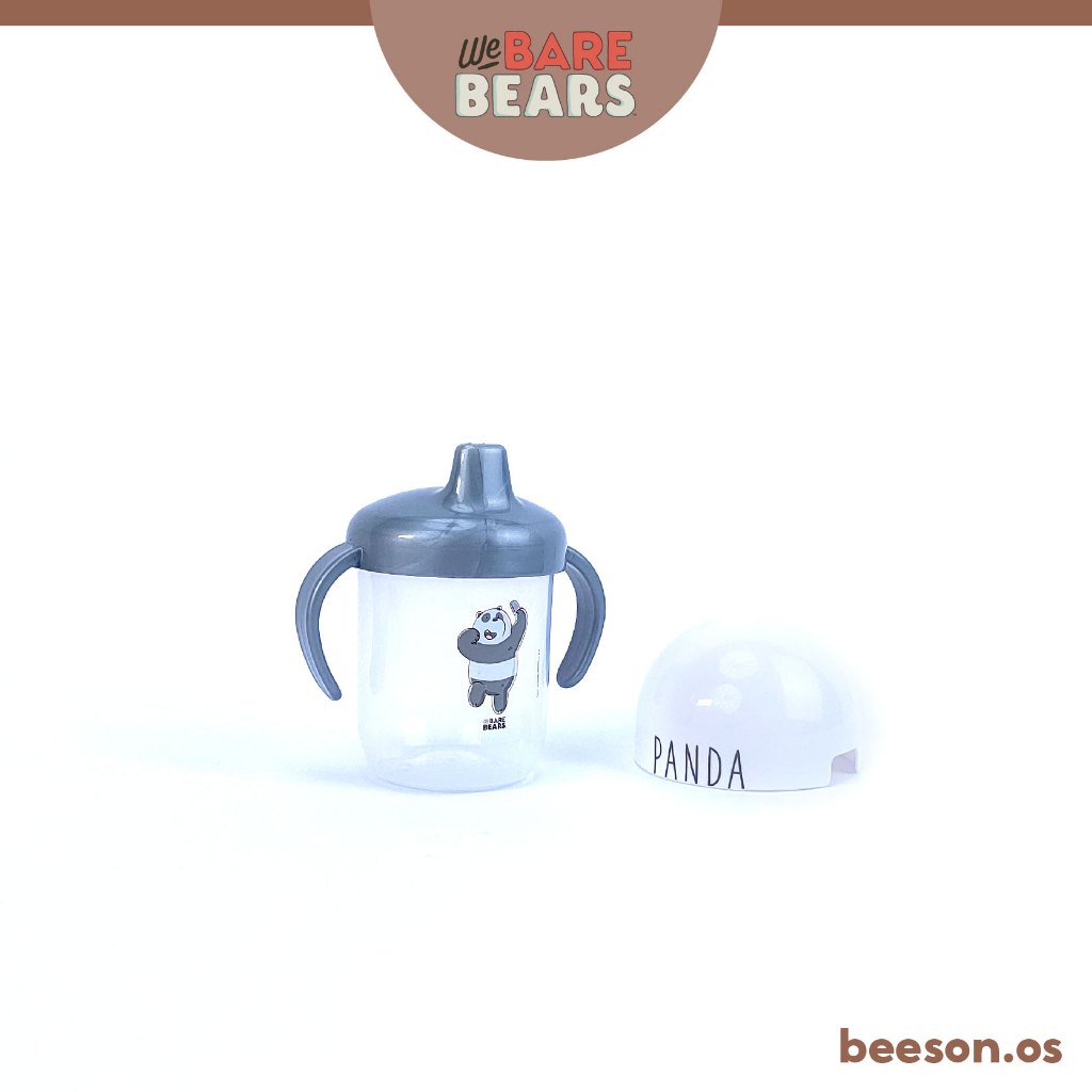 We Bare Bears 250ml Anti Spill Drinking Cup with Handle 30422