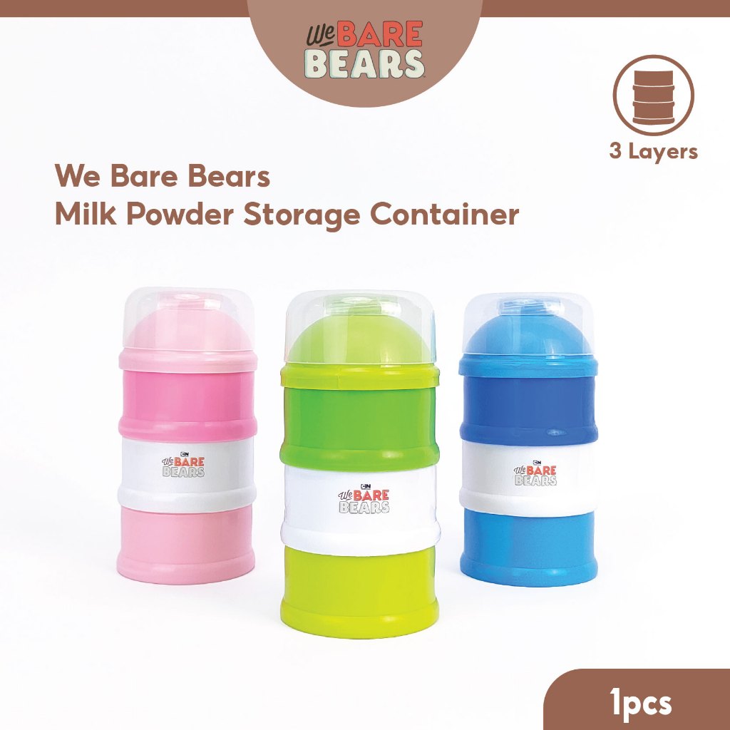 We Bare Bears 3 Layers Milk Powder Container Dispenser 30402