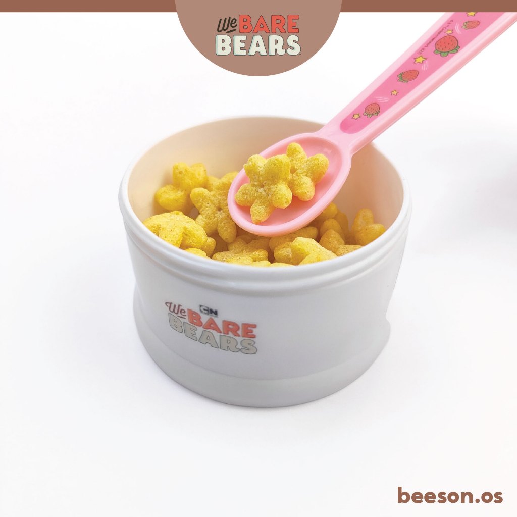 We Bare Bears Baby Feeding Spoon & Fork Set 30487