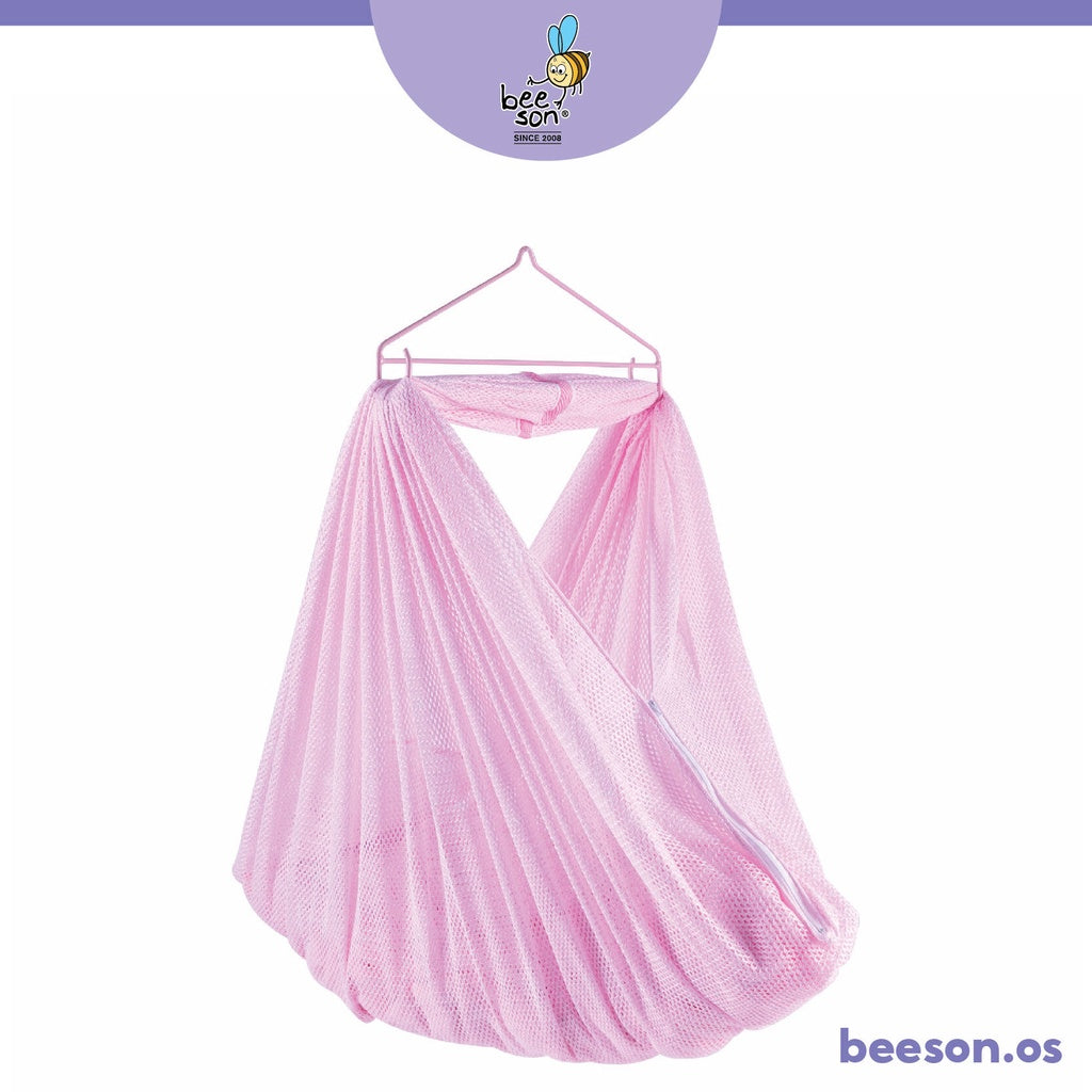 Beeson Baby Cradle Net WIth Headcover & Zipper 81040