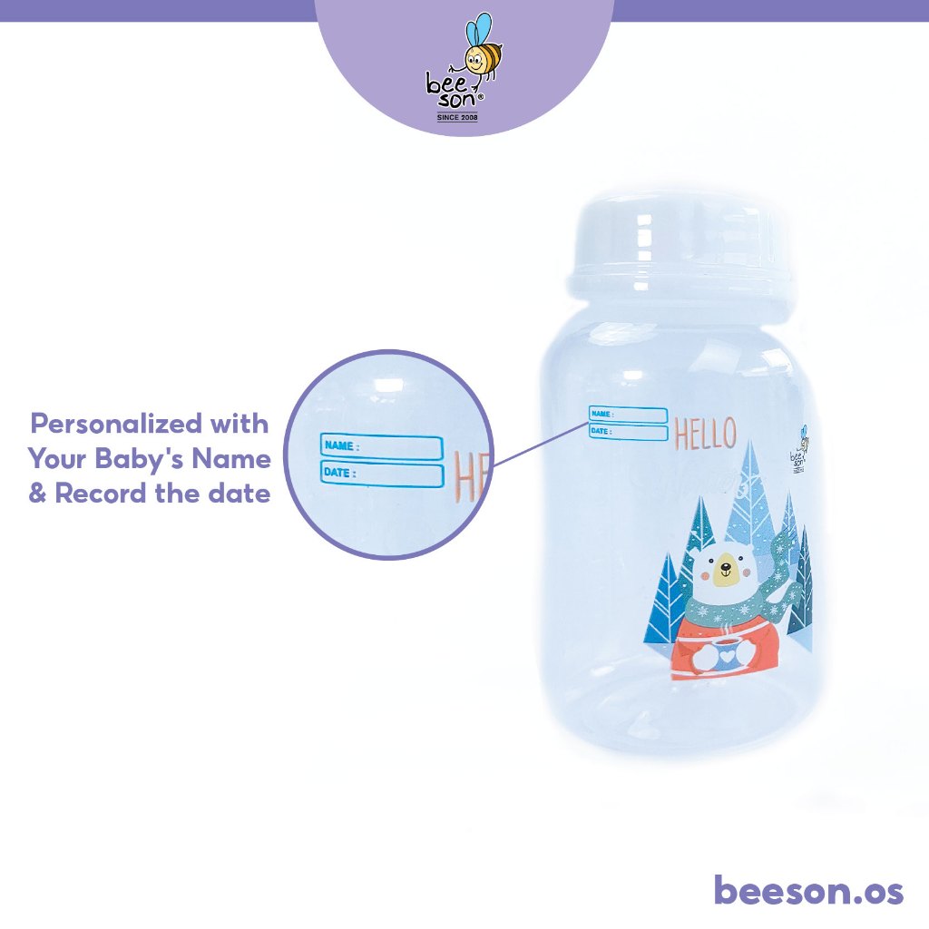 Beeson 4in1 / 6in1 150ml Breastmilk Milk Storage Bottles Set 80701 81236