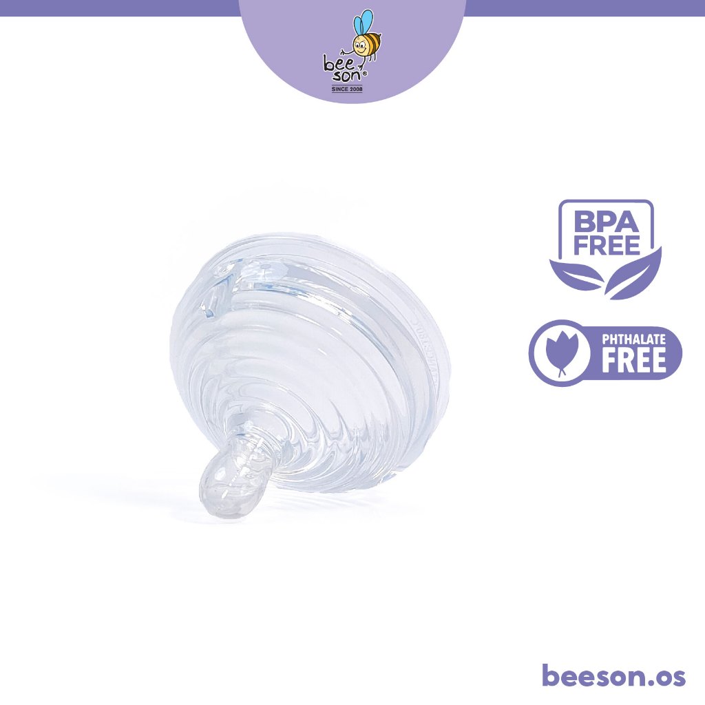 Beeson Silicone Super Wide Neck Teats (2 Pcs) 80161