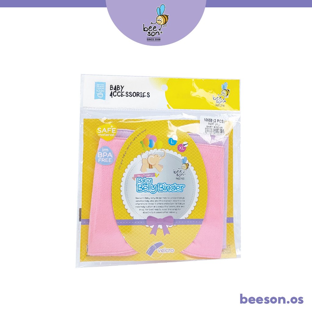 Beeson 2in1 Baby Abdominal Binder With Velcro Tape 10659