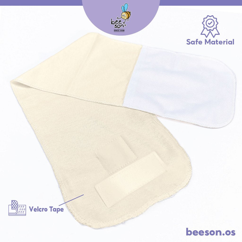 Beeson 2in1 Baby Abdominal Binder With Velcro Tape 10659