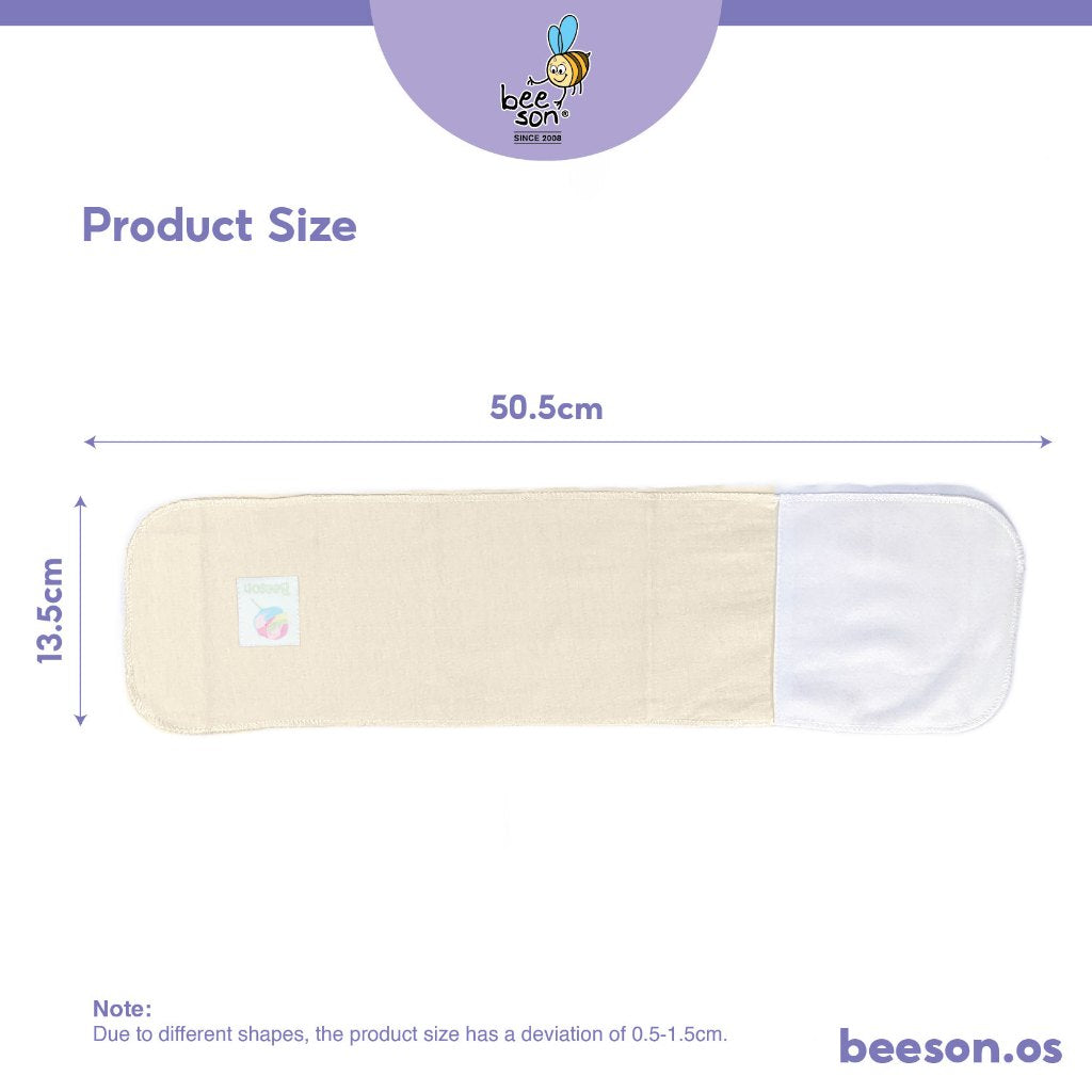 Beeson 2in1 Baby Abdominal Binder With Velcro Tape 10659