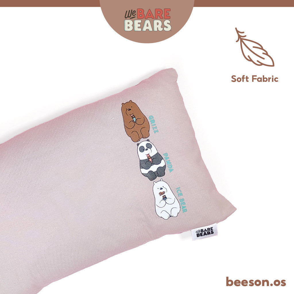 We Bare Bear 3in1 Baby Bedding Set With Pillow & Bolsters 30091 30093