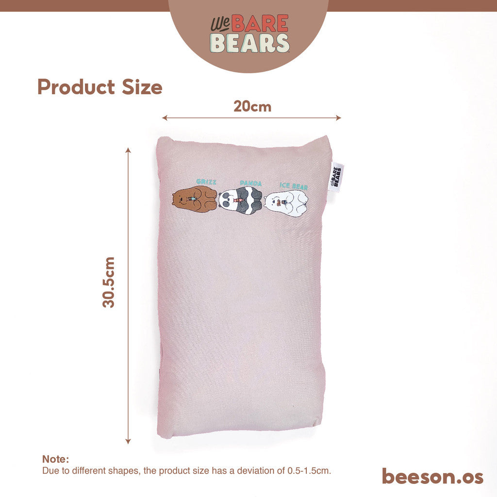 We Bare Bear 3in1 Baby Bedding Set With Pillow & Bolsters 30091 30093