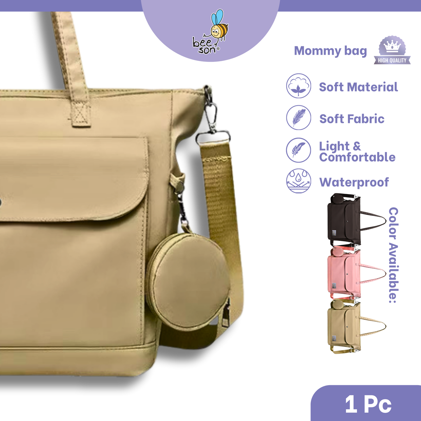Beeson Multi-Functional Mommy Bags with Insulated Compartment | 80740