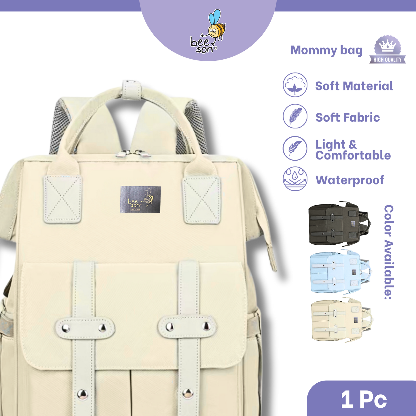 Beeson Multi-Functional Mommy Bags with Insulated Compartment | 80741