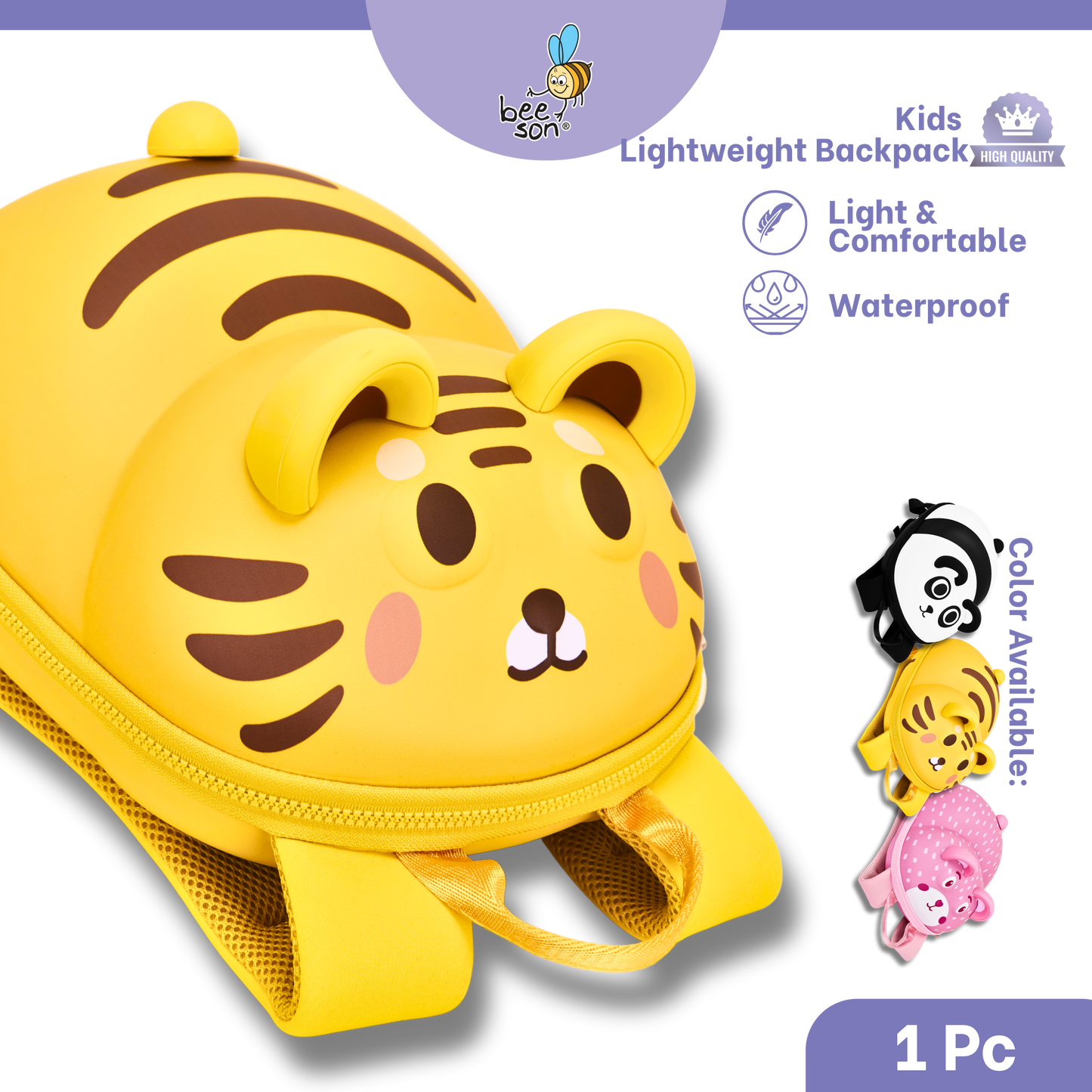 Beeson Kids Lightweight Backpack – Breathable, Comfortable & Easy Carry | 80765