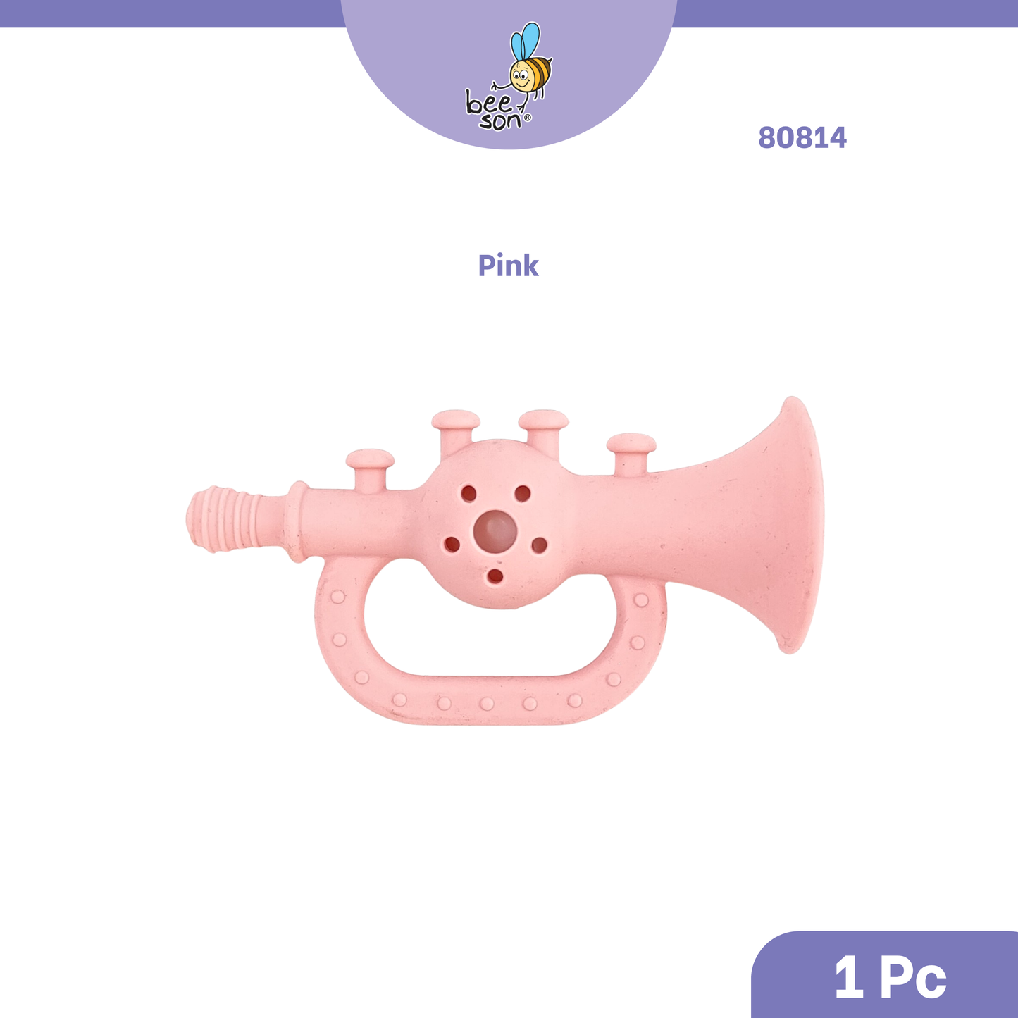 Beeson Soft Silicone Baby Ringing Teether 80814 | 80815 | 80819