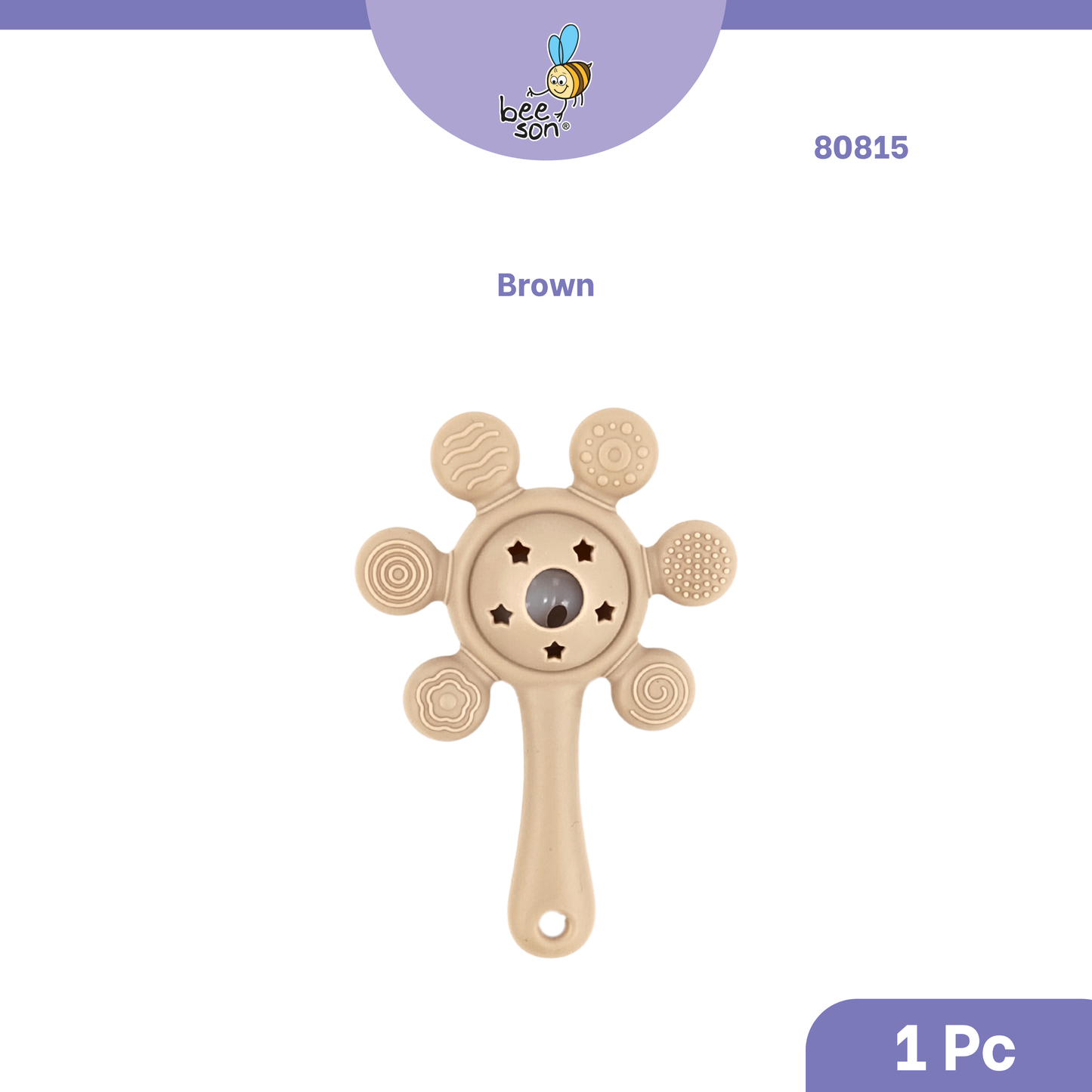Beeson Soft Silicone Baby Ringing Teether 80814 | 80815 | 80819