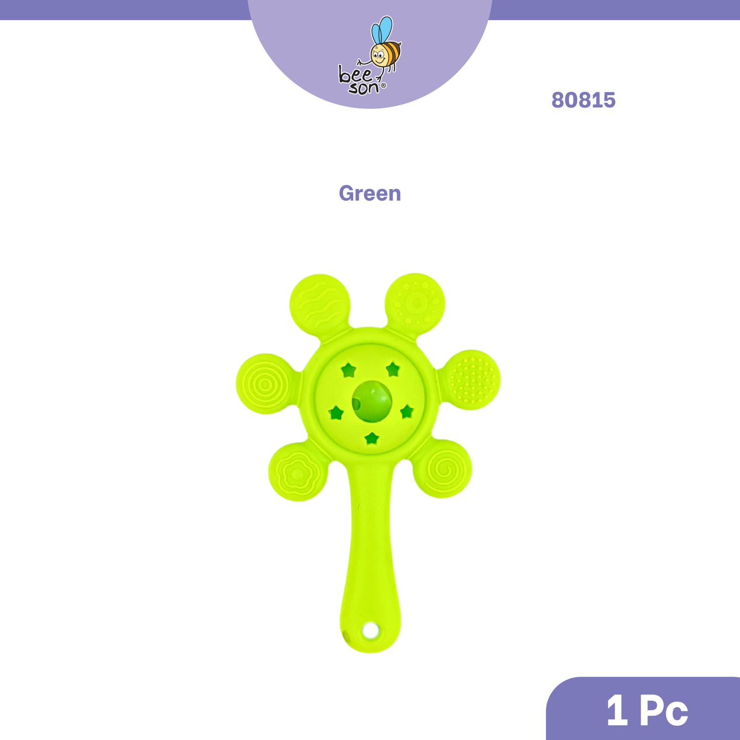 Beeson Soft Silicone Baby Ringing Teether 80814 | 80815 | 80819