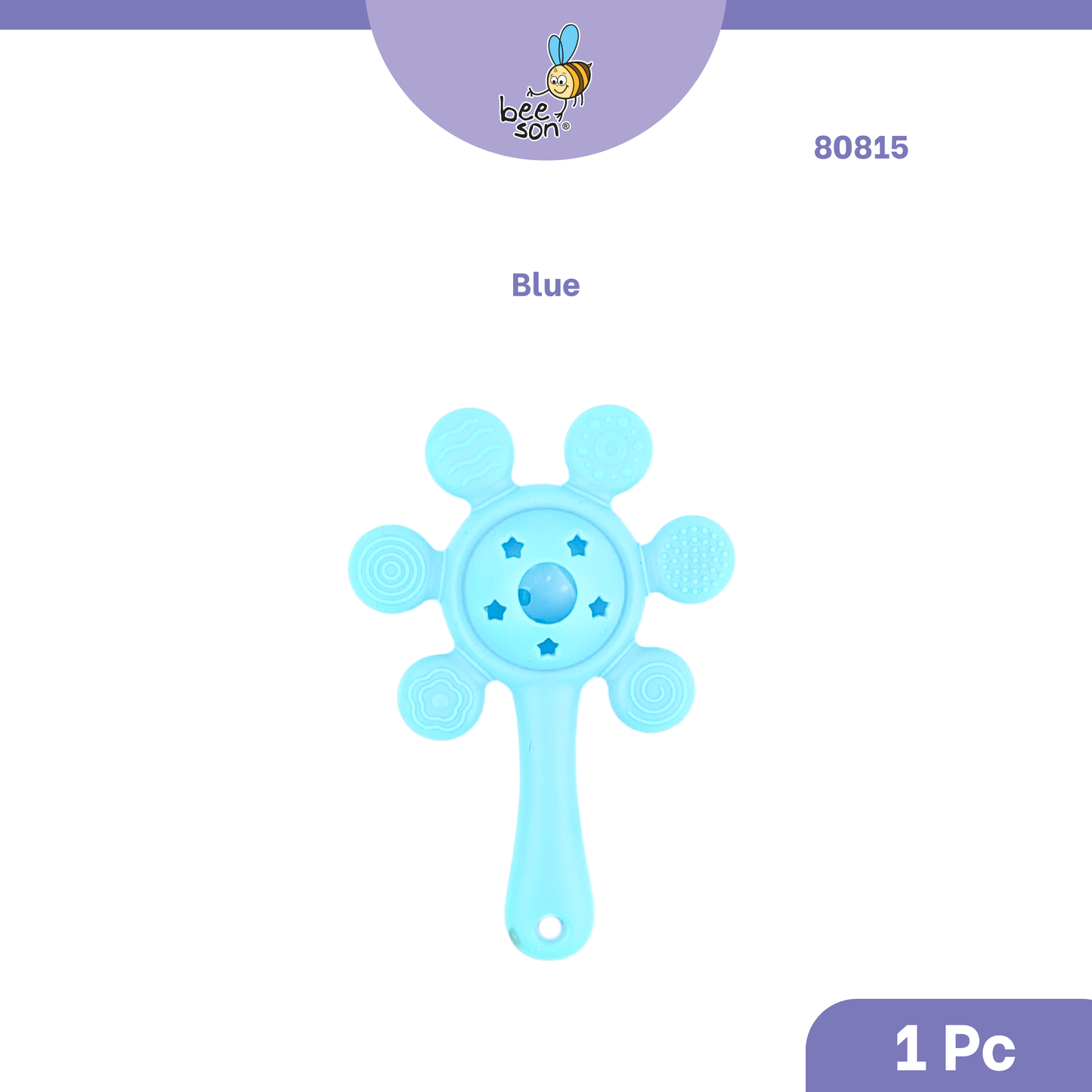 Beeson Soft Silicone Baby Ringing Teether 80814 | 80815 | 80819