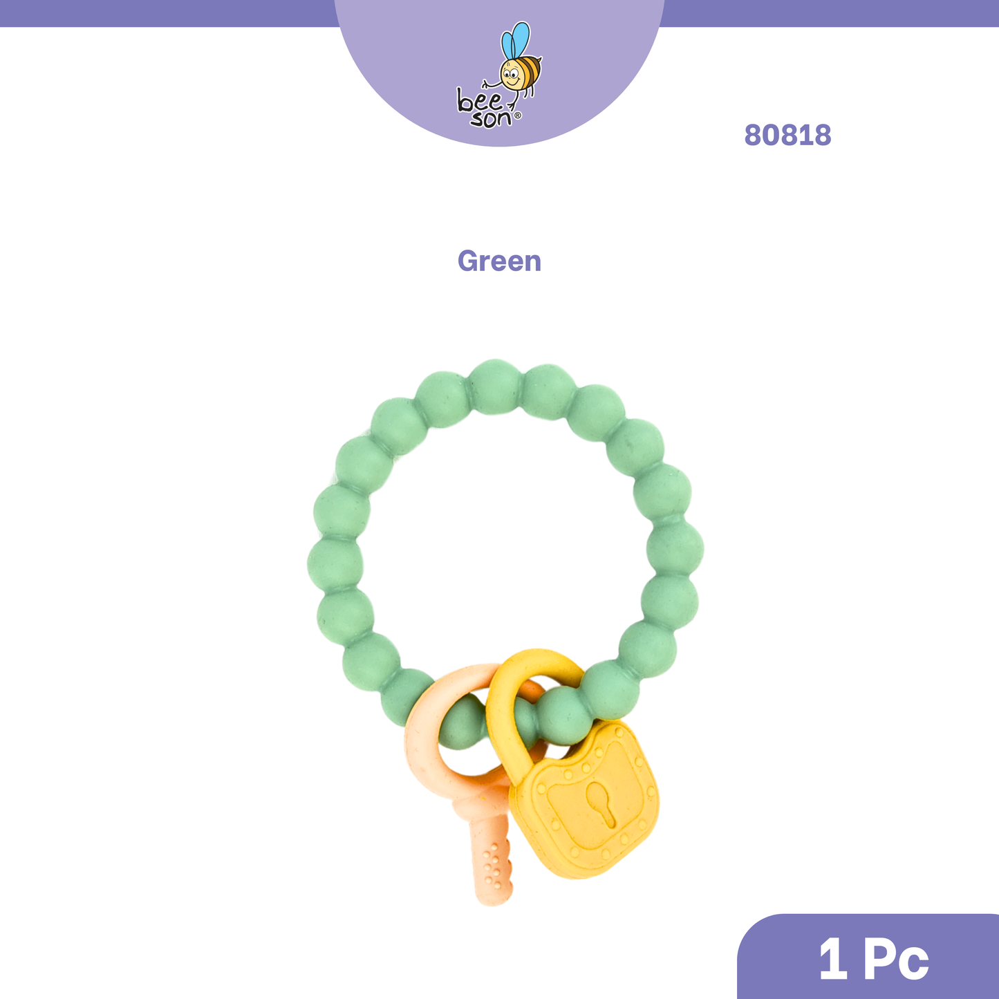 Beeson Soft Silicone Baby Teether 80818