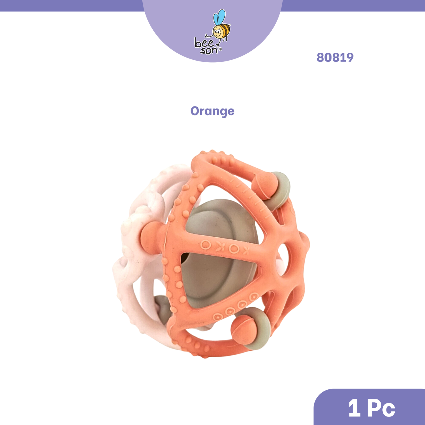Beeson Soft Silicone Baby Ringing Teether 80814 | 80815 | 80819