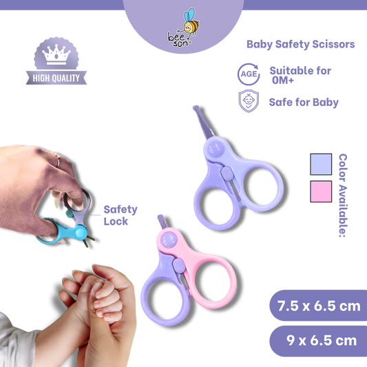 Beeson Baby Safety Scissors — Featuring a Safety Lock 81120 | 81121