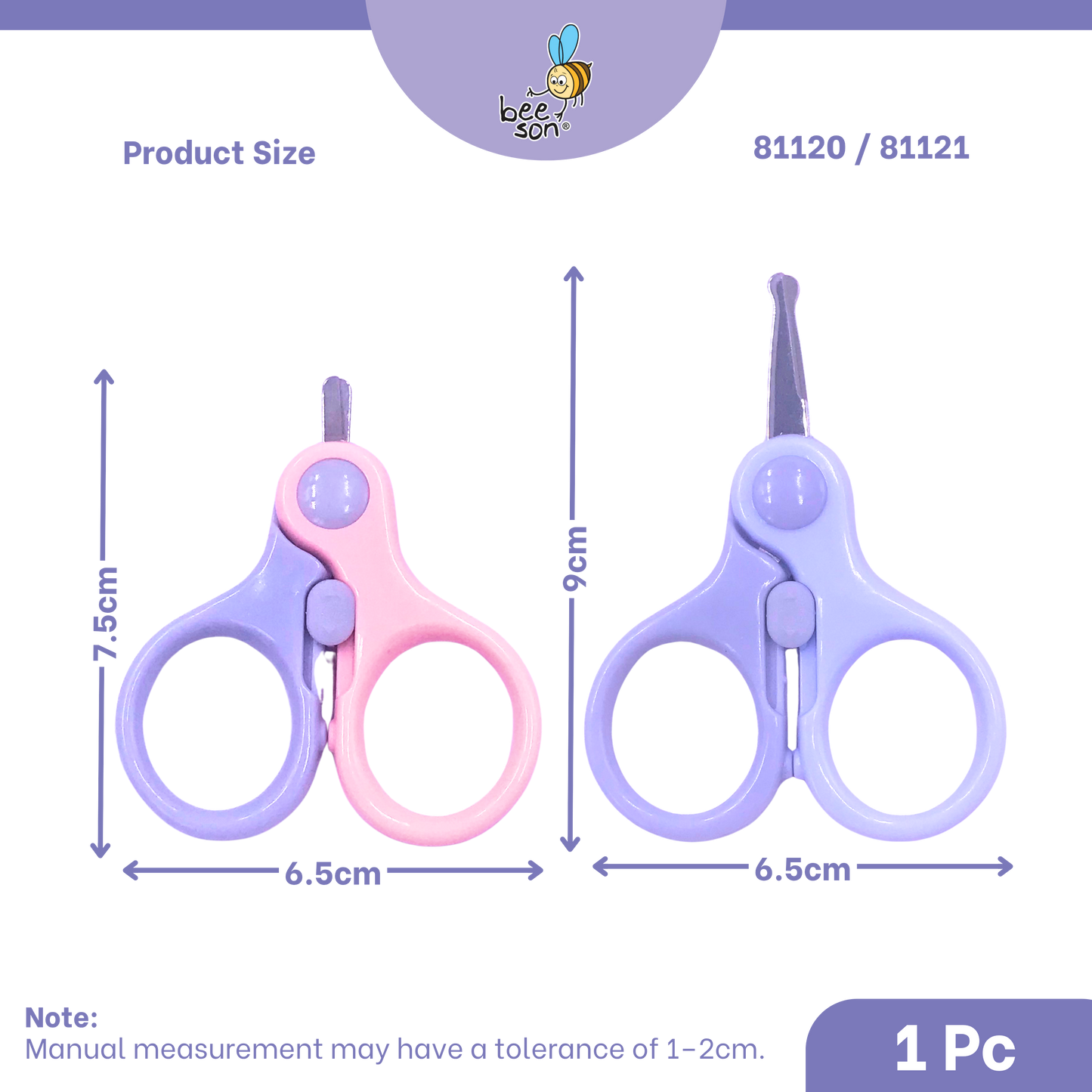 Beeson Baby Safety Scissors — Featuring a Safety Lock 81120 | 81121