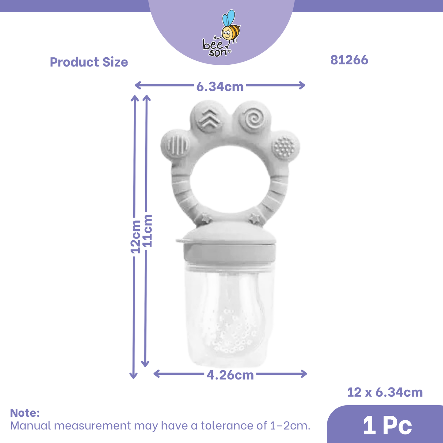 Beeson  Baby Fruit Feeder (6–10 Months) 81266