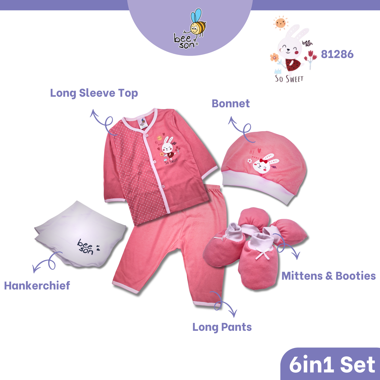 Beeson 4in1 | 5in1 | 6in1 Newborn Baby Boy / Girl Hamper Wear Gift Set Box 10900 | 10901 | 10902 | 10908 | 10909 | 81280 | 81281 | 81282 | 81283 | 81284 | 81285 | 81286 | 81287