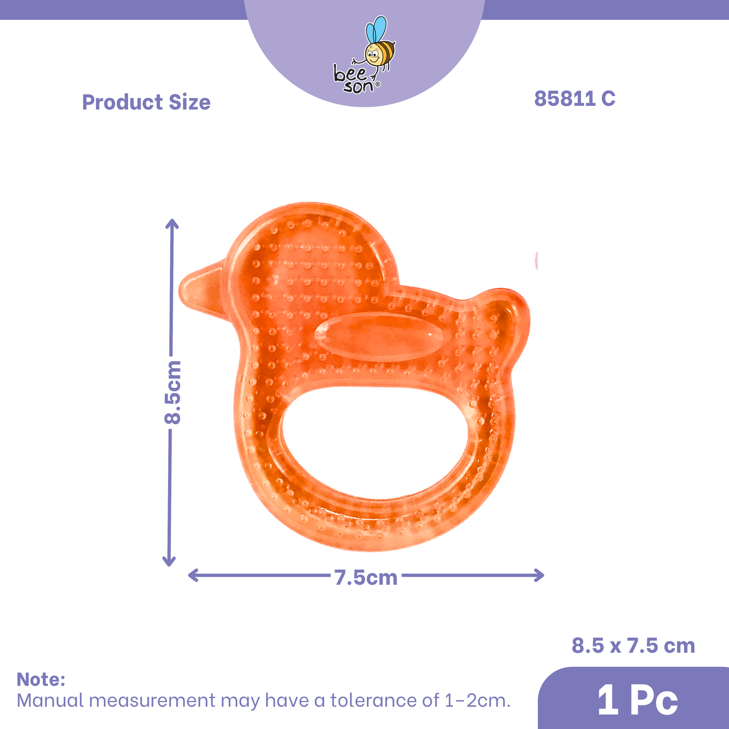 Beeson Soft Water Filled Silicone Baby Teether 85811