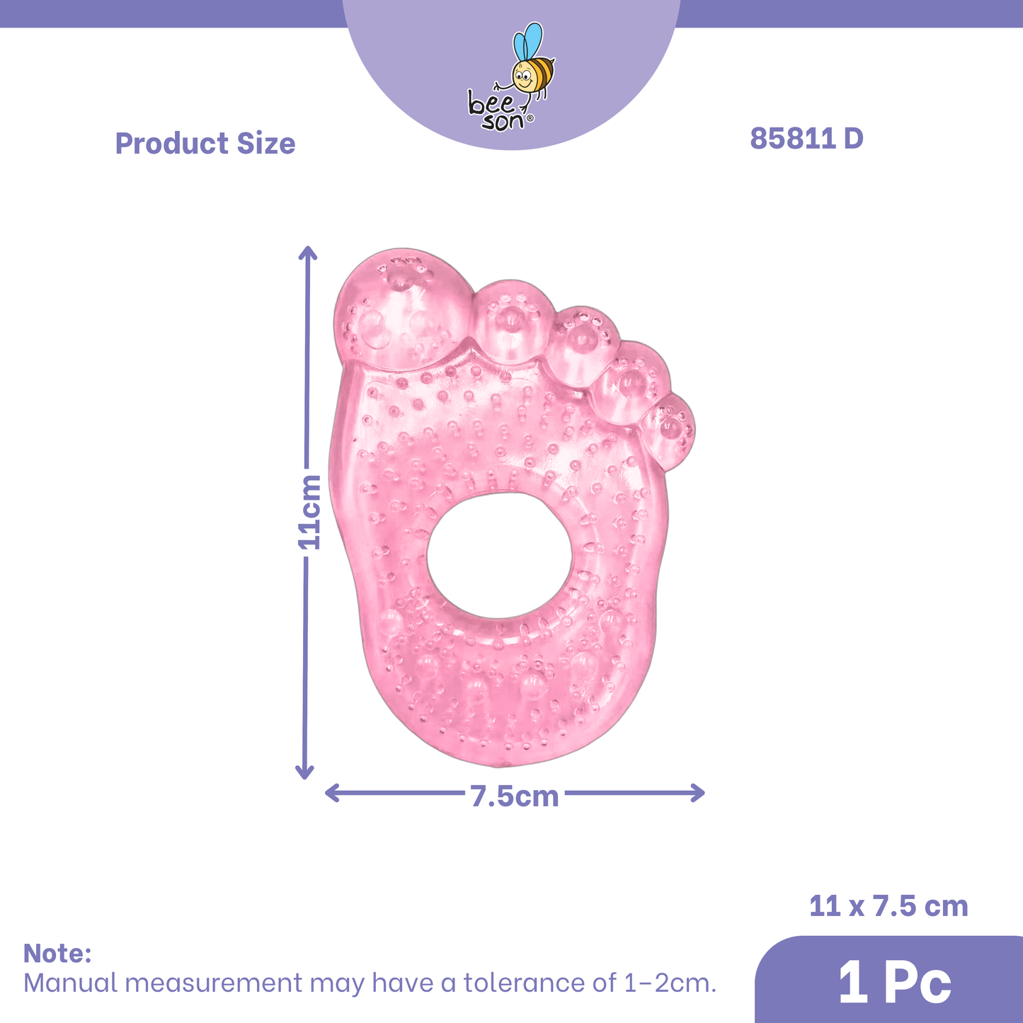 Beeson Soft Water Filled Silicone Baby Teether 85811