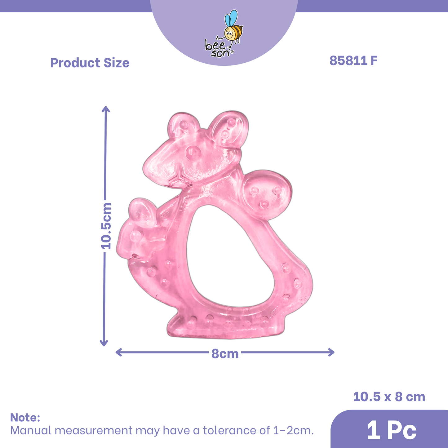 Beeson Soft Water Filled Silicone Baby Teether 85811