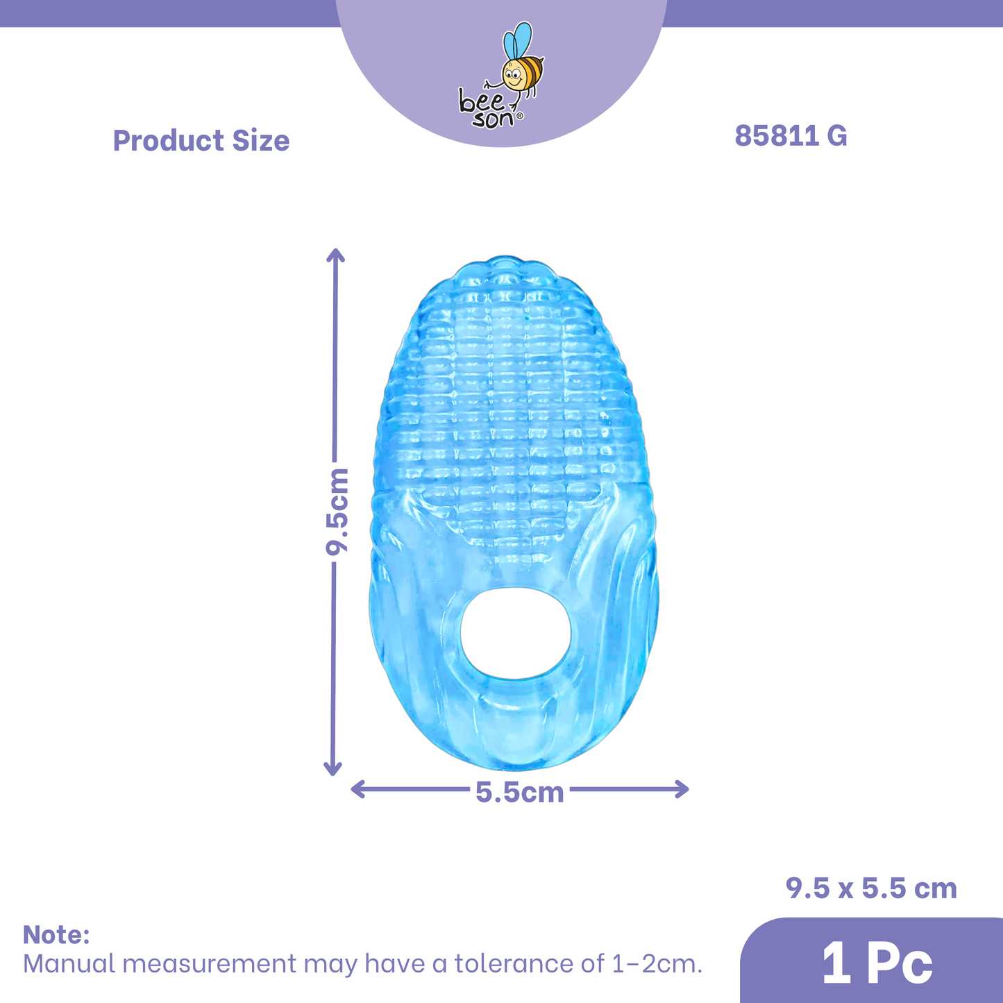 Beeson Soft Water Filled Silicone Baby Teether 85811