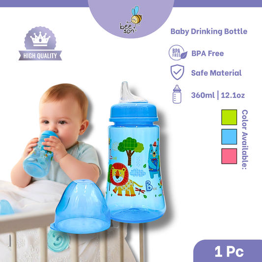 Beeson 360ml | 12.1oz Baby Kids Water Bottle With Teat 85842