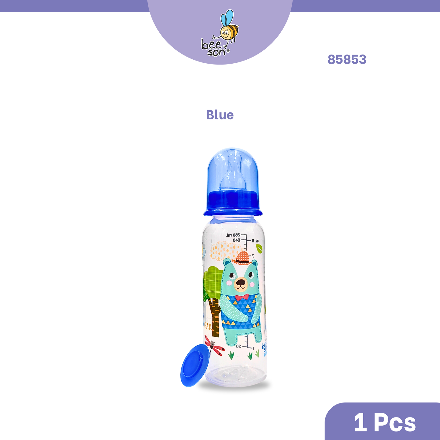 Beeson 250ml | 8.45oz Standard Neck Feeding Bottle 85853