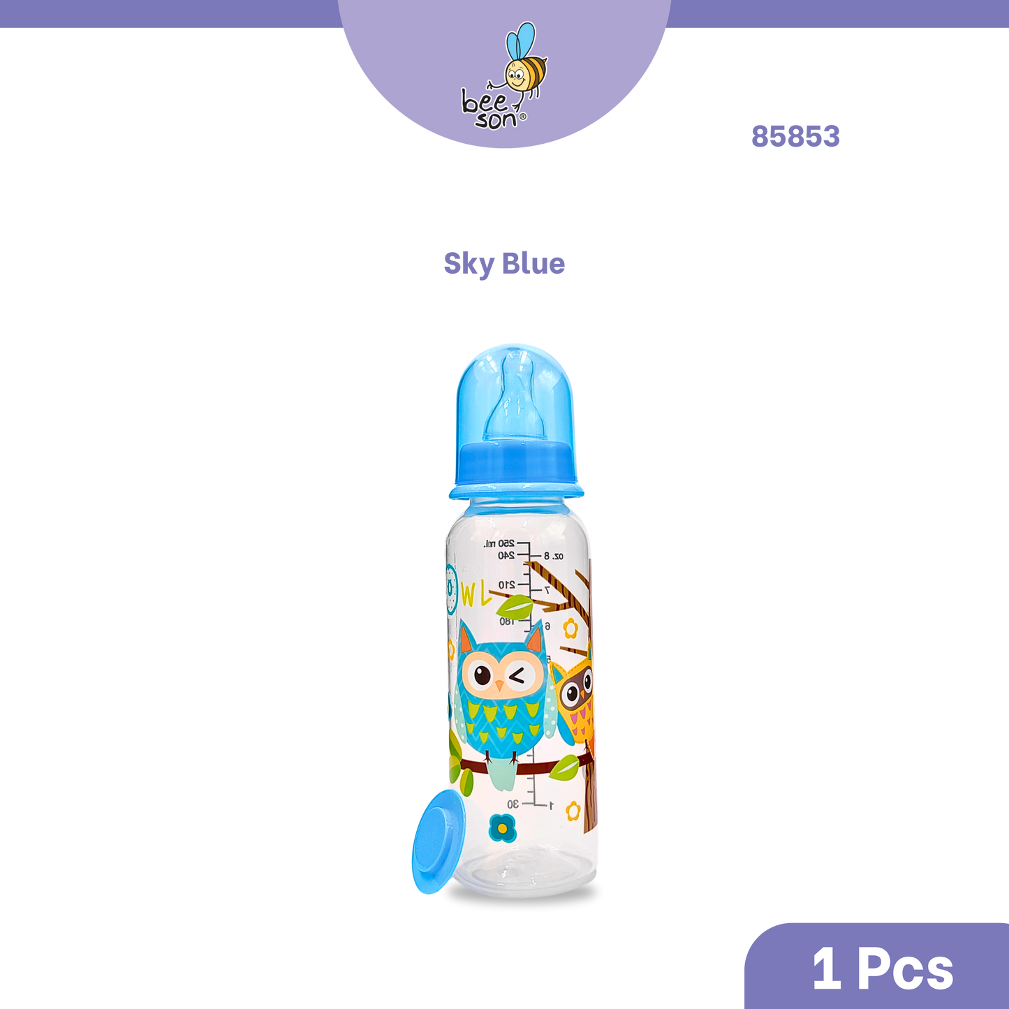 Beeson 250ml | 8.45oz Standard Neck Feeding Bottle 85853