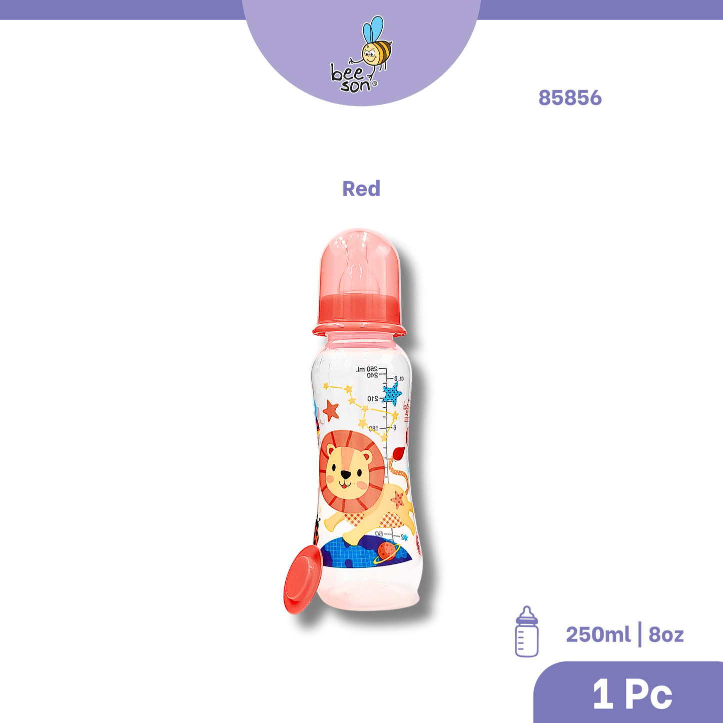 Beeson 250ml | 8.45oz Baby Standard Neck Feeding Bottle | 85856