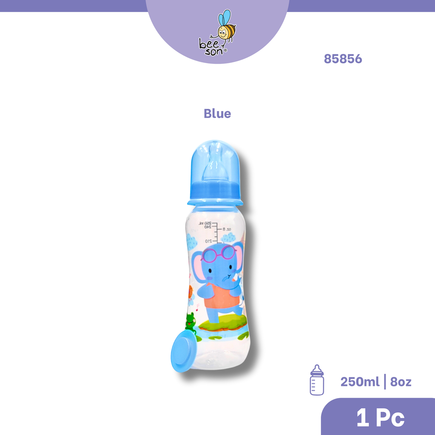 Beeson 250ml | 8.45oz Baby Standard Neck Feeding Bottle | 85856