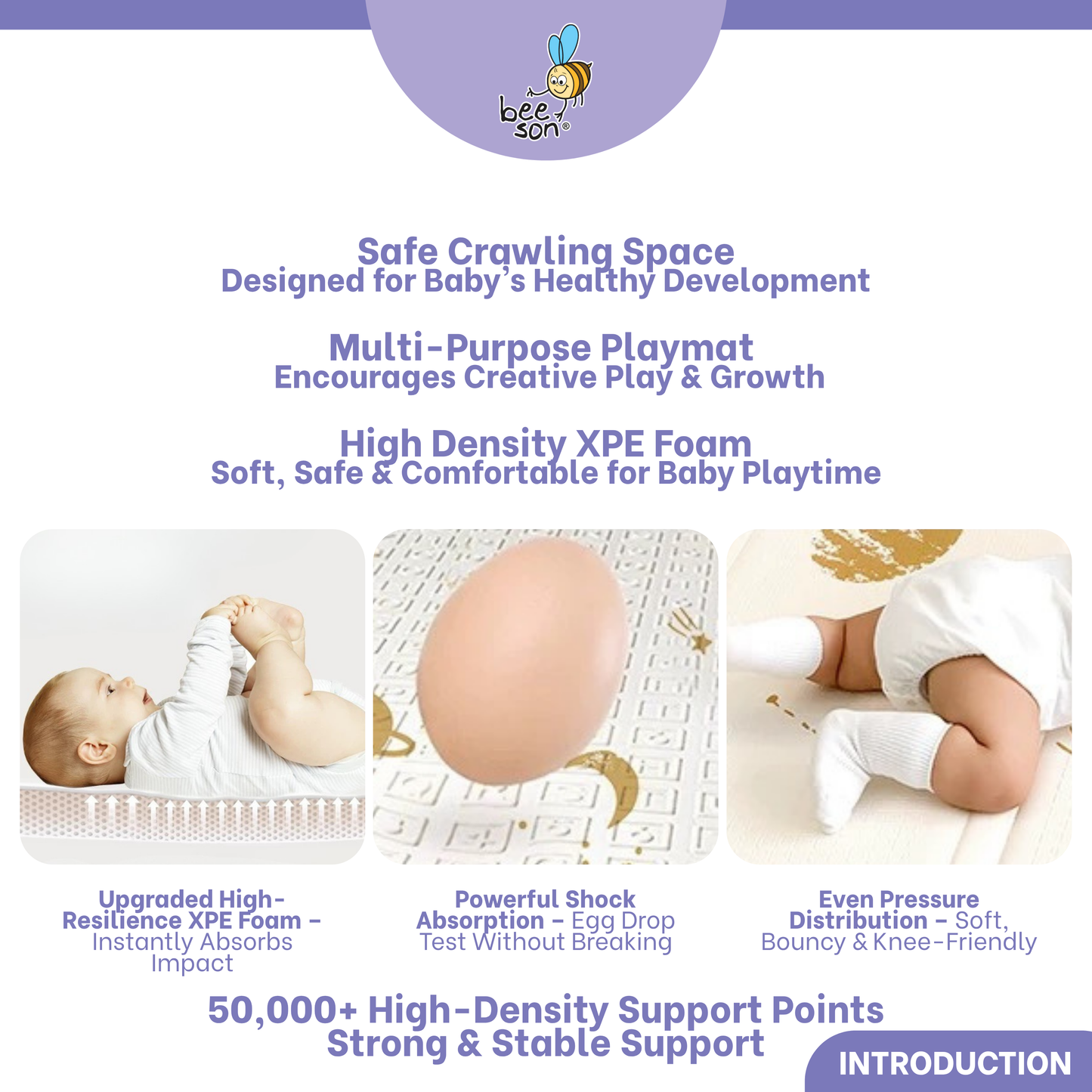 Beeson Comfort XPE Baby Playmat 83260 | 83261 | 83262 | 83263