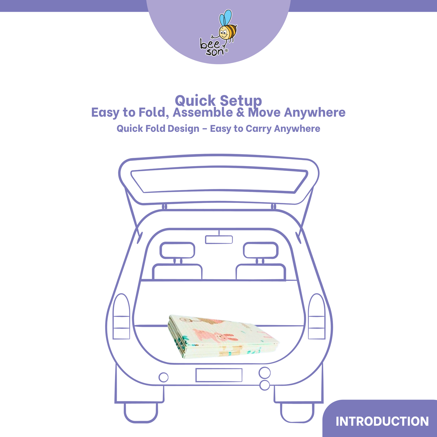 Beeson Comfort XPE Baby Playmat 83260 | 83261 | 83262 | 83263