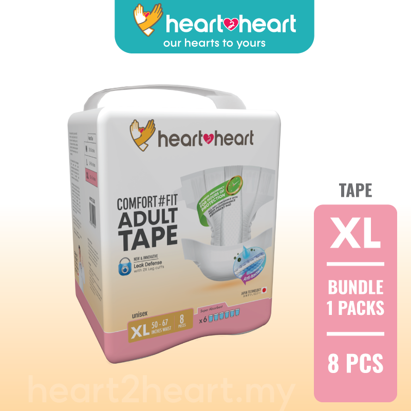 Heart2Heart Comfort #Fit Adult Diaper Tape