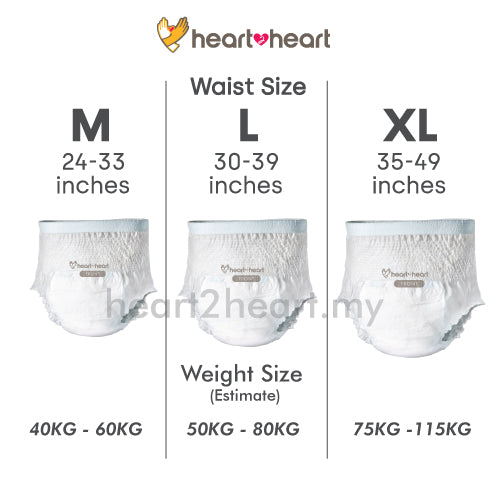 Heart2Heart Comfort #Fit Adult Diaper Pants