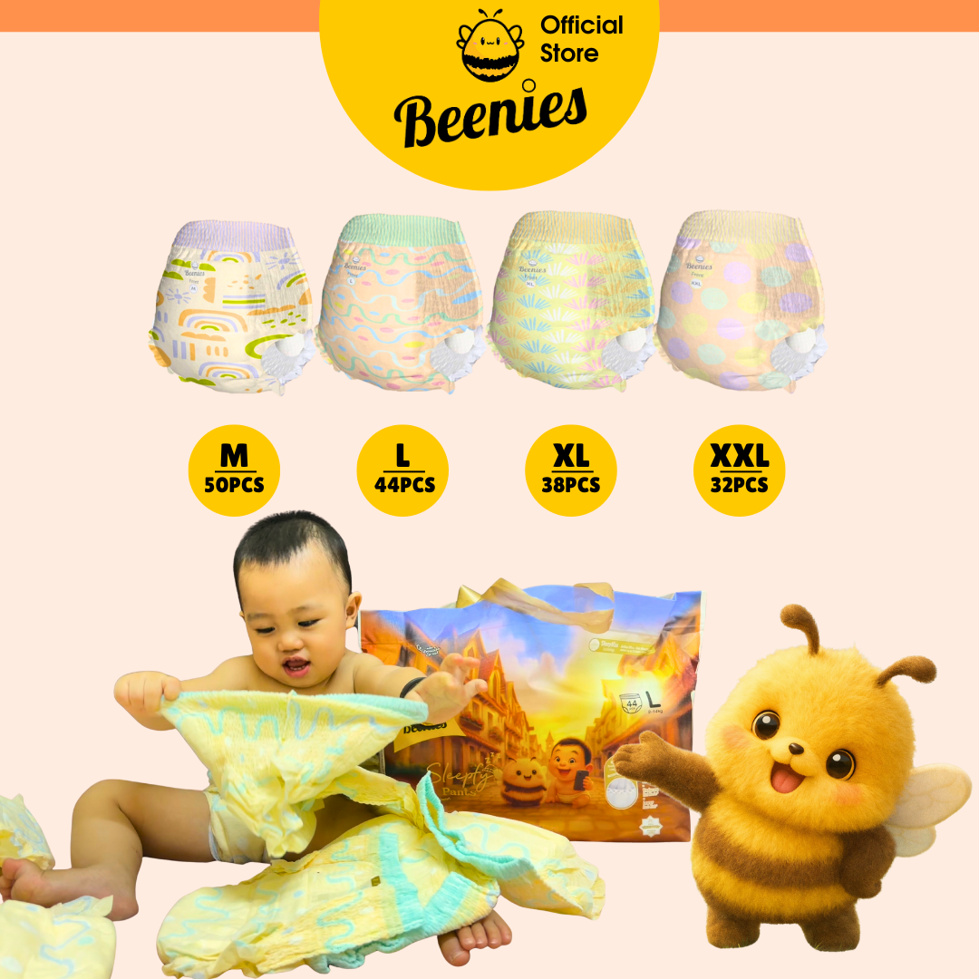 Beenies Baby Diapers Sleepfy Pants Jumbo Pack