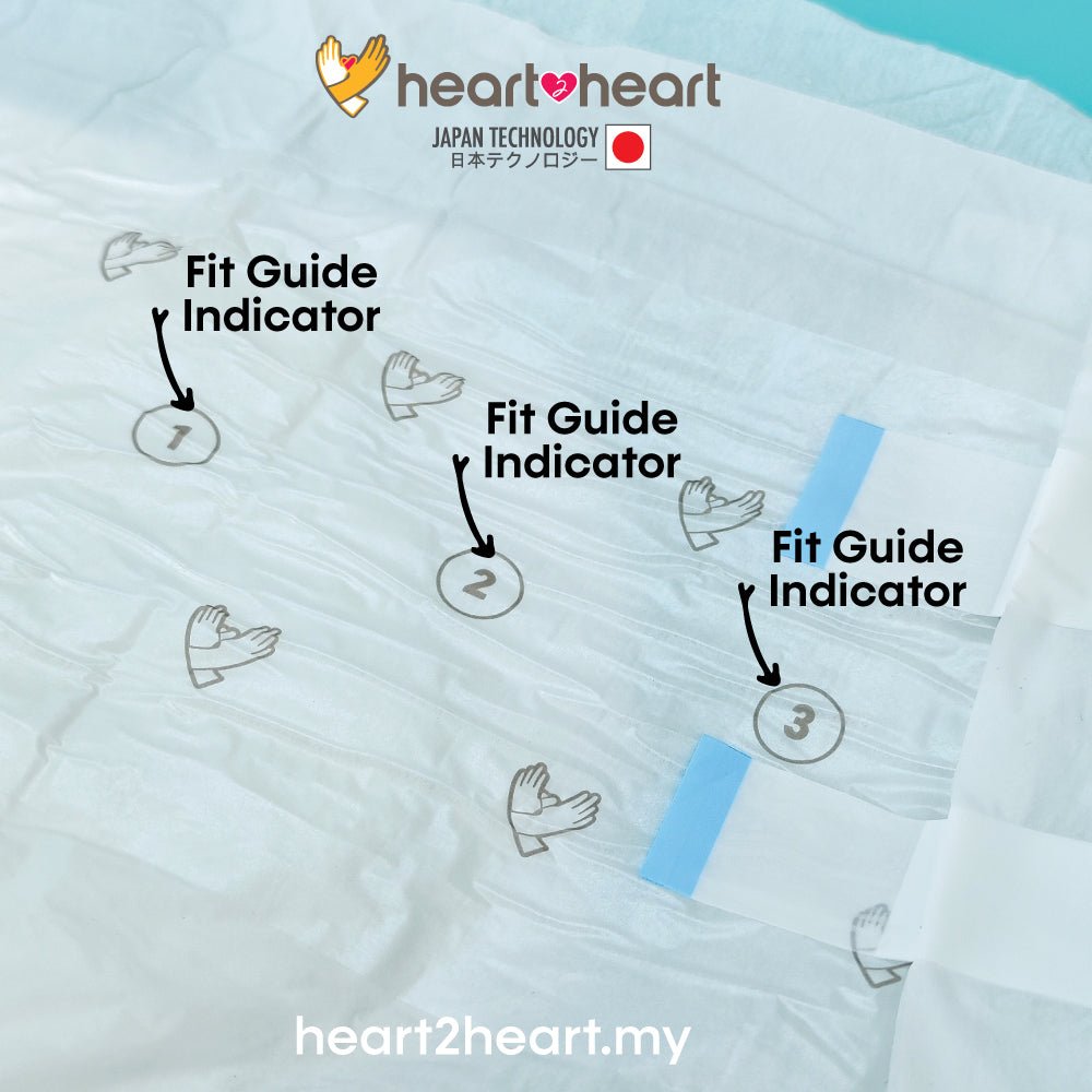 Heart2Heart Comfort #Fit Adult Diaper Tape