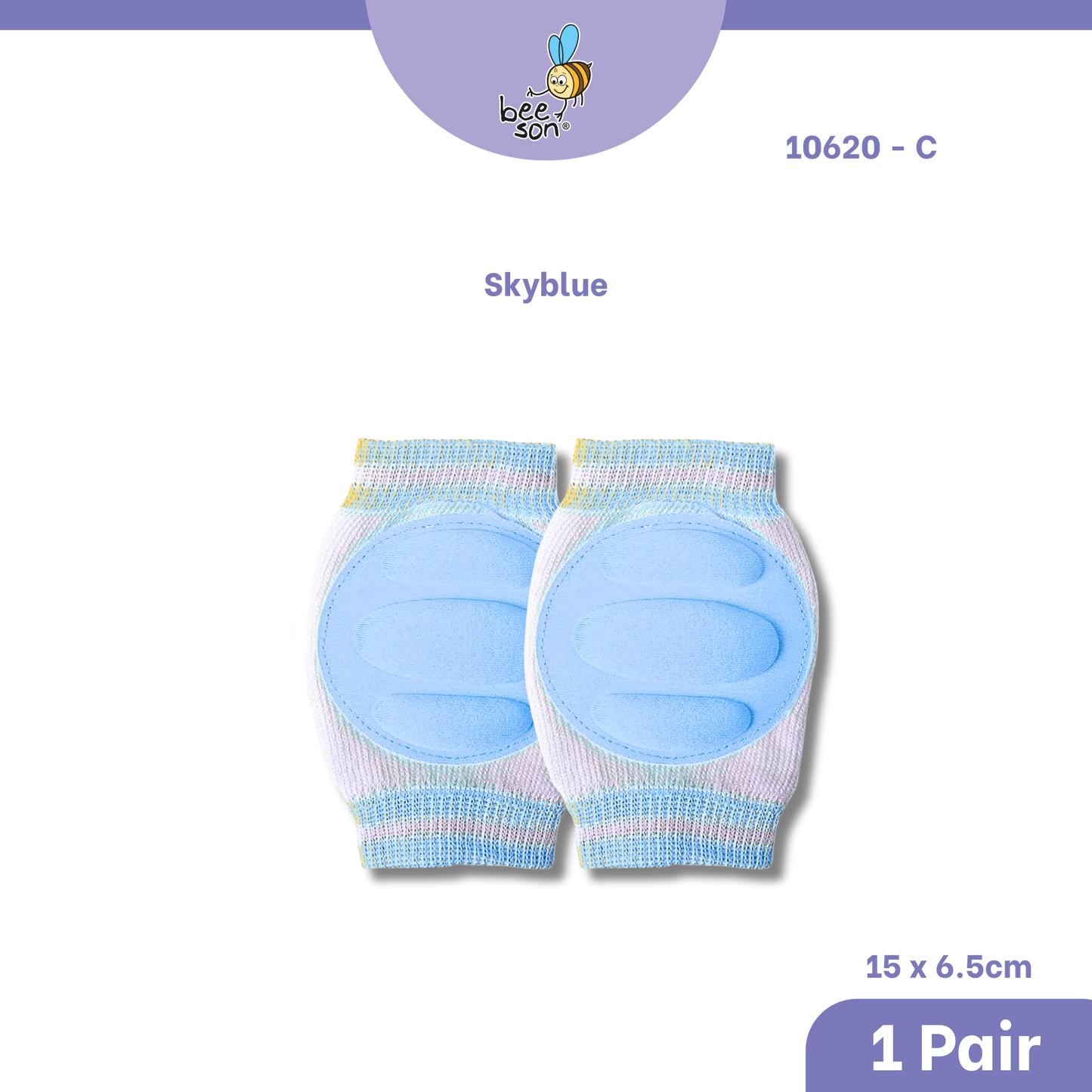 Beeson Baby Knee Pads – Soft Protection for Crawling | 10620 C