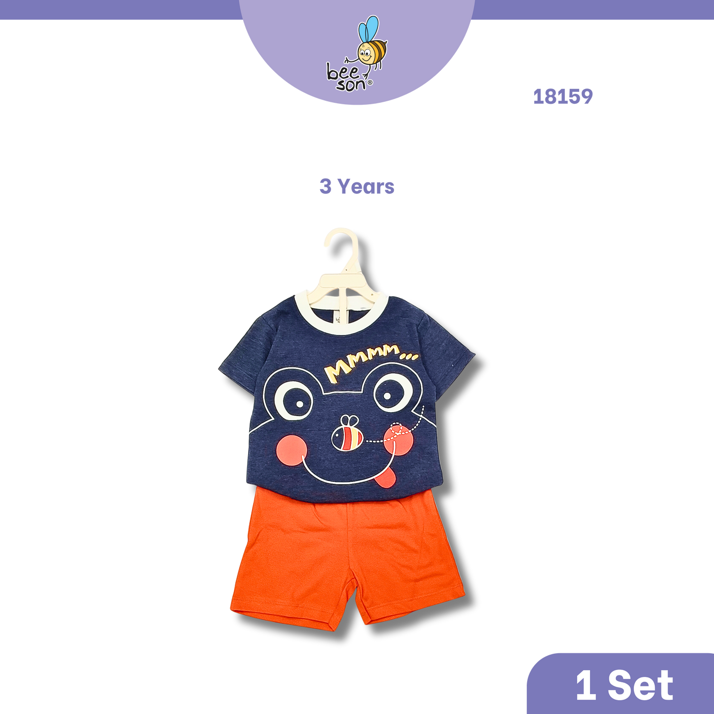 Beeson 1 - 3 Years Toddler Boy Knit Cotton Top & Pants Outfit Set 18158 | 18159 | 18160 | 18161 | 18162 | 18163