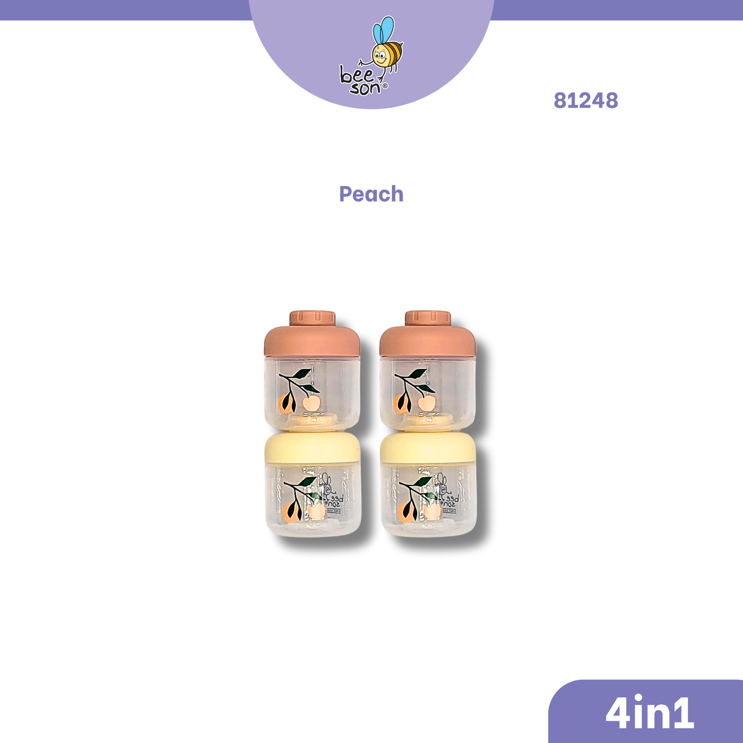Beeson 4in1 Baby Multi Purpose Powder Container Dispenser | 81248