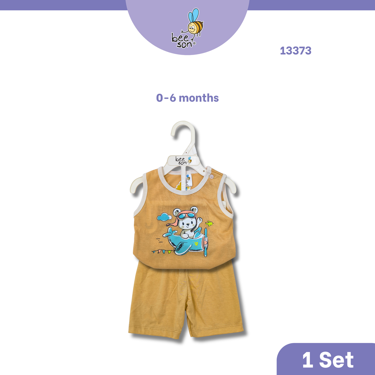 Beeson Newborn - 18months Baby Knit Cotton Top & Pant Outfit Set 13373 | 13374 | 13375 | 13376