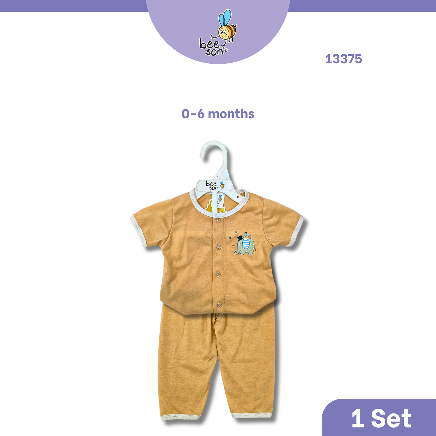 Beeson Newborn - 18months Baby Knit Cotton Top & Pant Outfit Set 13373 | 13374 | 13375 | 13376